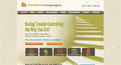 Desktop Screenshot of foodaddicts.org