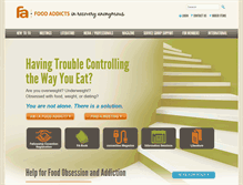 Tablet Screenshot of foodaddicts.org
